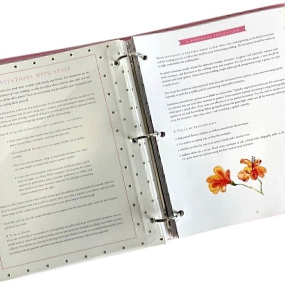 My Wedding Organizer by Peter Pauper Press - Picture 8 of 12